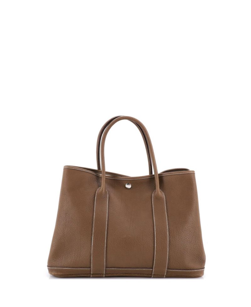 36 Garden Party Tote Leather