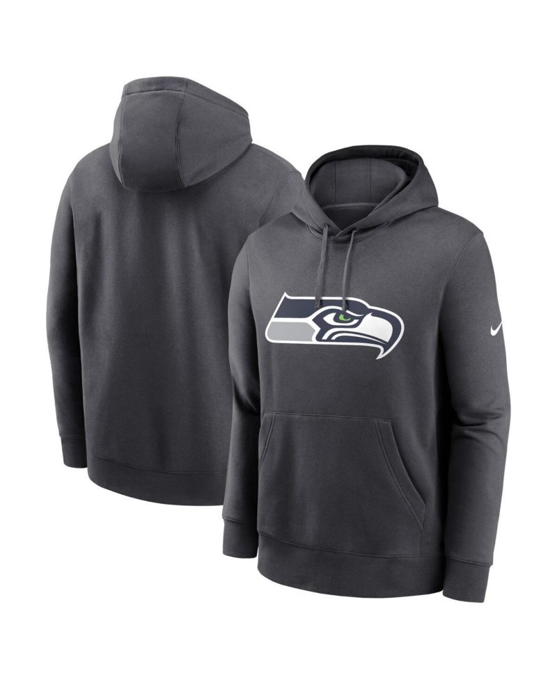 Men's Seattle Seahawks Club Logo Pullover Hoodie