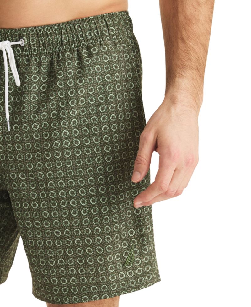 Men's 7" Full Elastic Boxer Liner Swimsuit