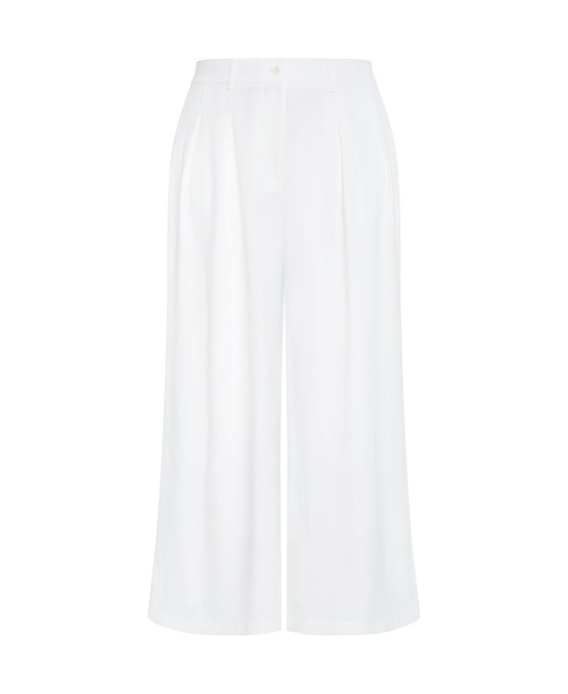 Women's Plus Size Abbie Fully Lined Wide Leg Pant