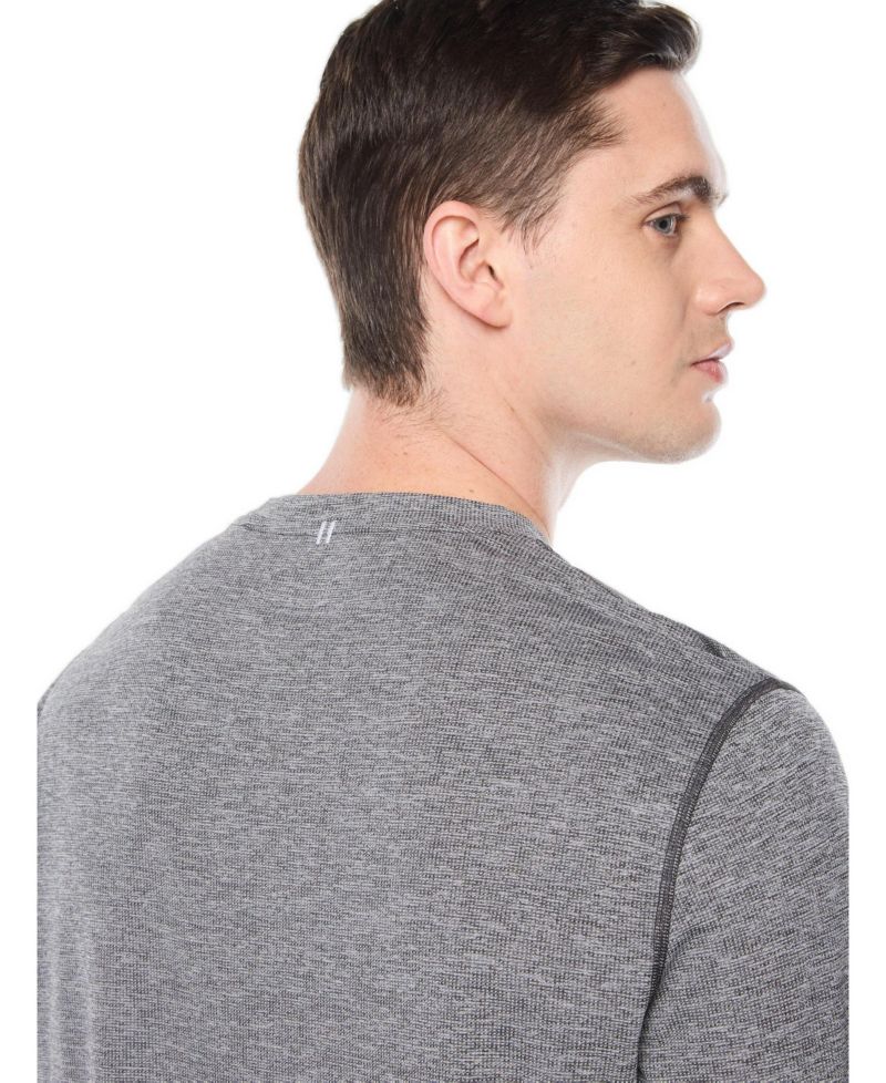 Men's Affondo Long-Sleeve Regular-Fit Crewneck T-Shirt