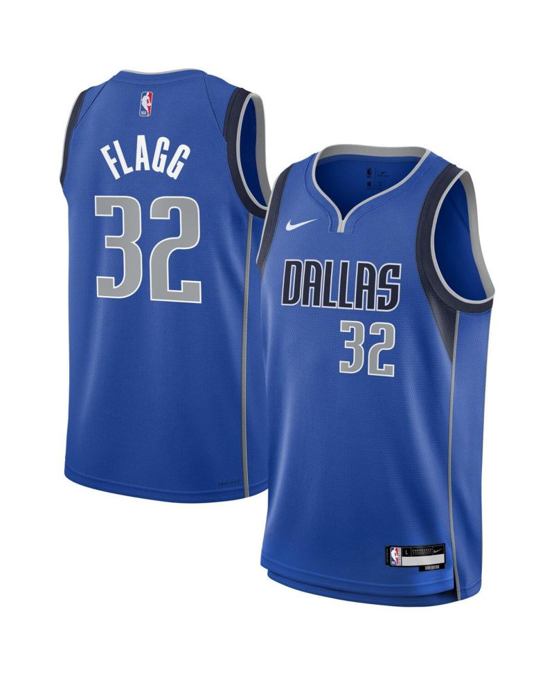Big Boys and Girls Cooper Flagg Blue Dallas Mavericks Swingman Icon Edition Jersey