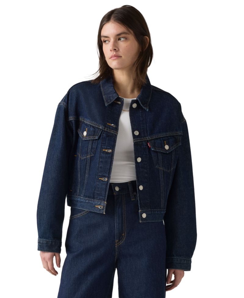 Women's Shrunken '90s Trucker Jacket