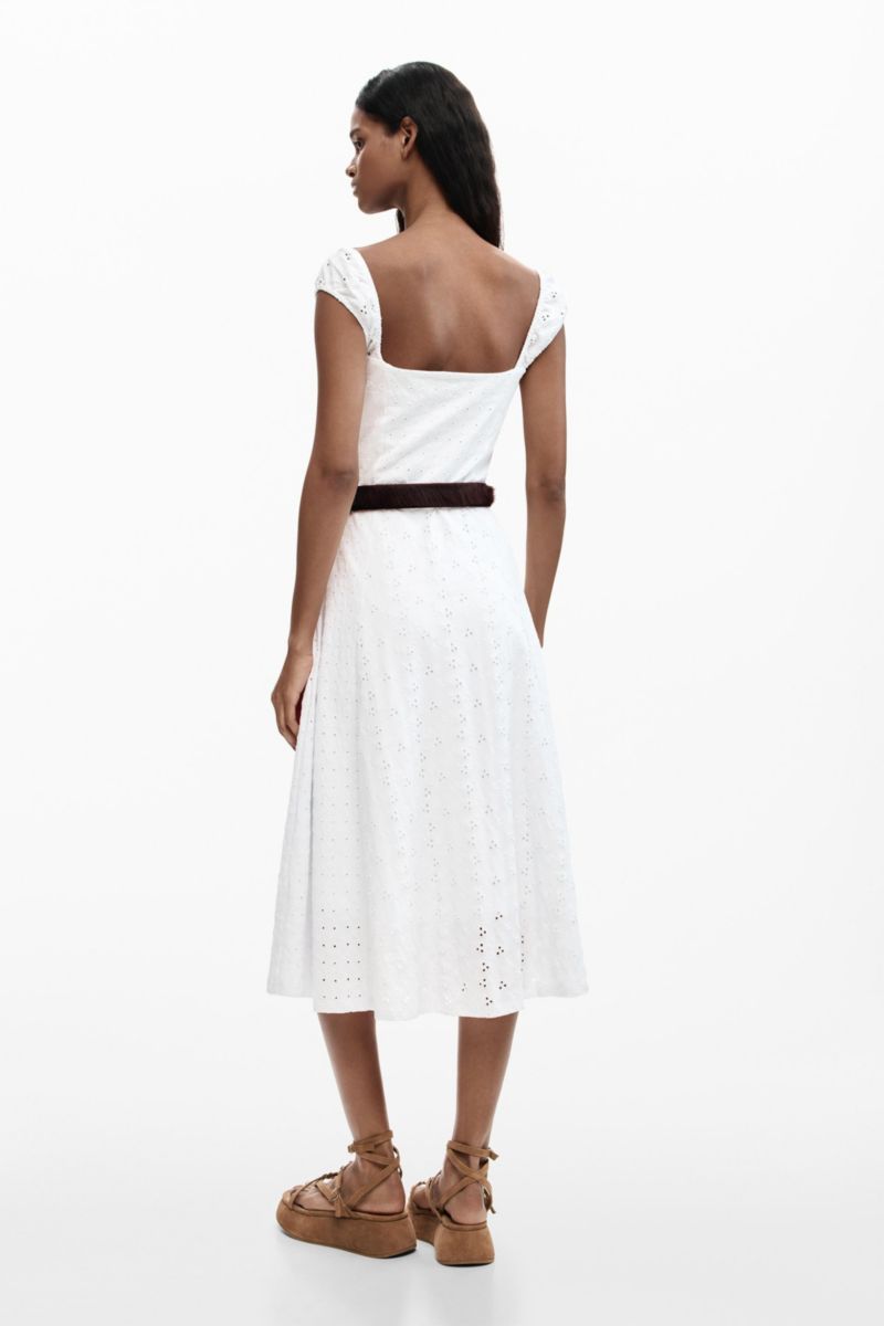 Women's Midi embroidered dress