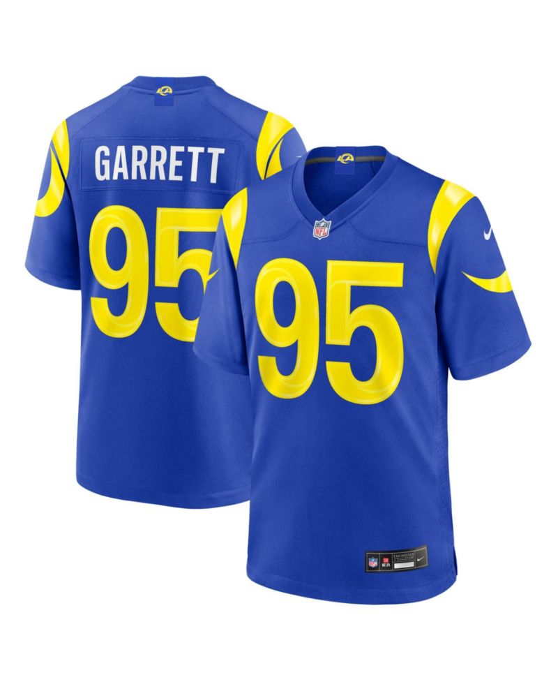 Big Boys and Girls Myles Garrett Royal Los Angeles Rams Team Game Jersey