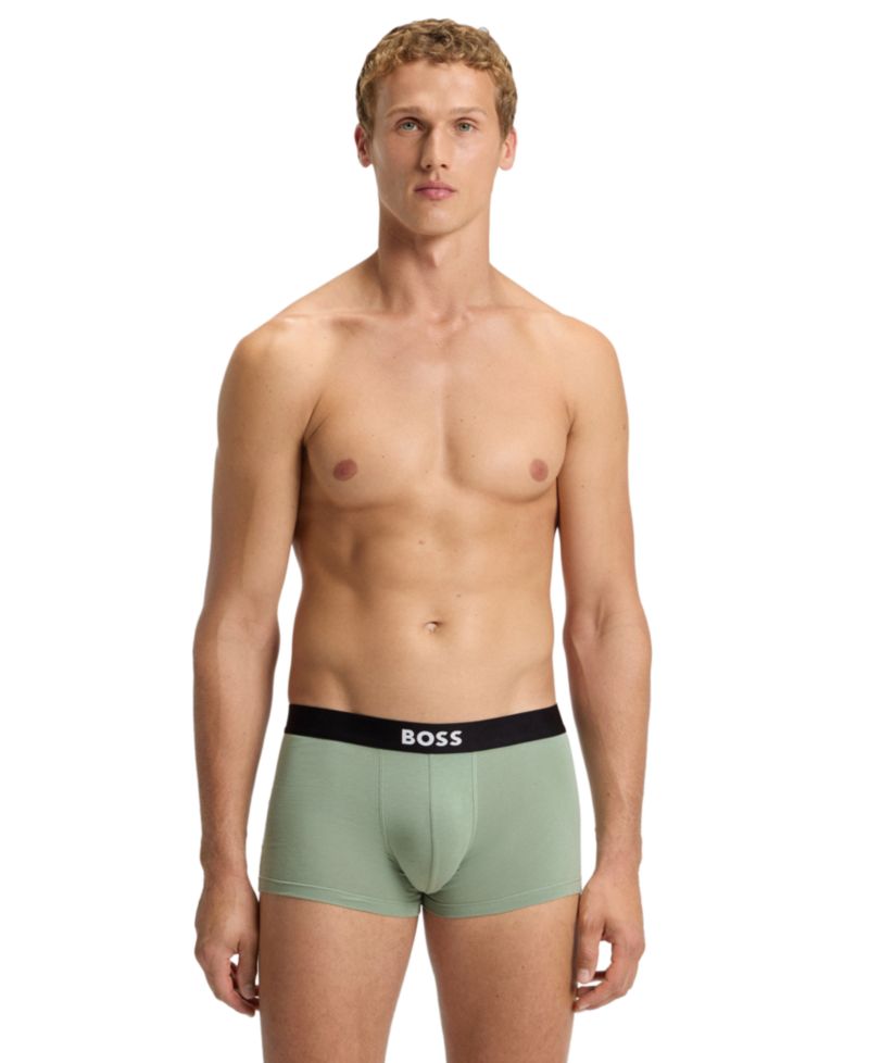 Men's 3-Pack Stretch Cotton Trunks