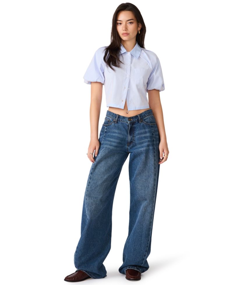 Women's Reece Cotton Button-Front Shirt