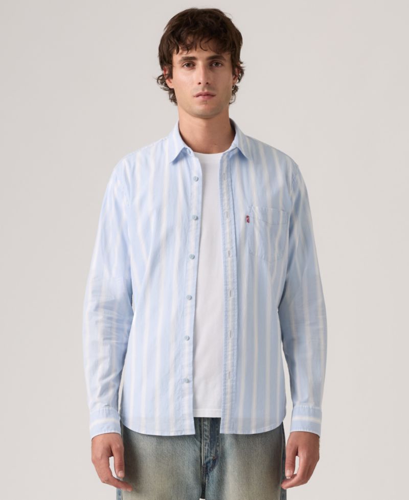 Men's Classic Pocket Regular-Fit Long-Sleeve Shirt