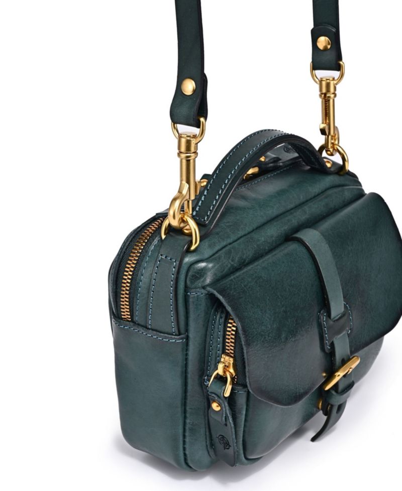 Women's Genuine Leather Focus Crossbody Bag