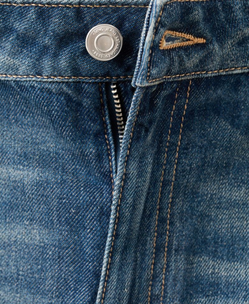 Women's Seam Detail Straight Jeans