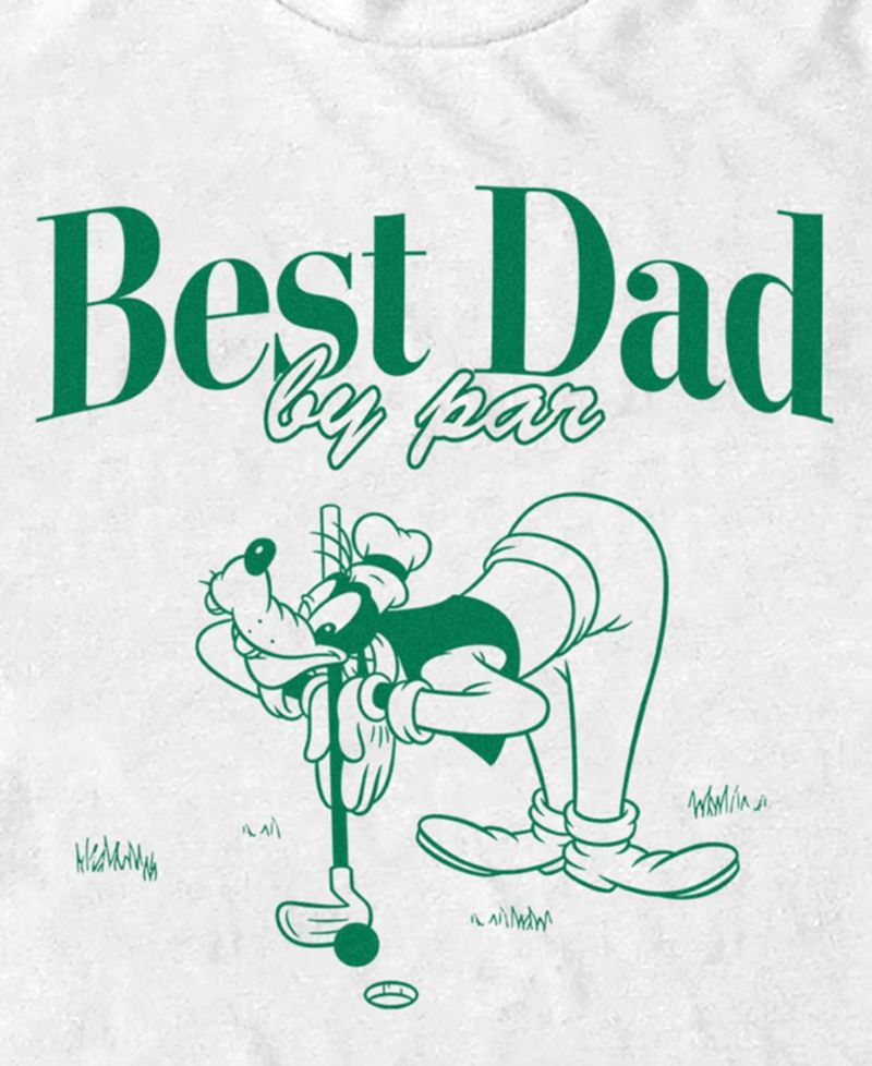 Men's Best Dad Goofy Short-Sleeve T-Shirt