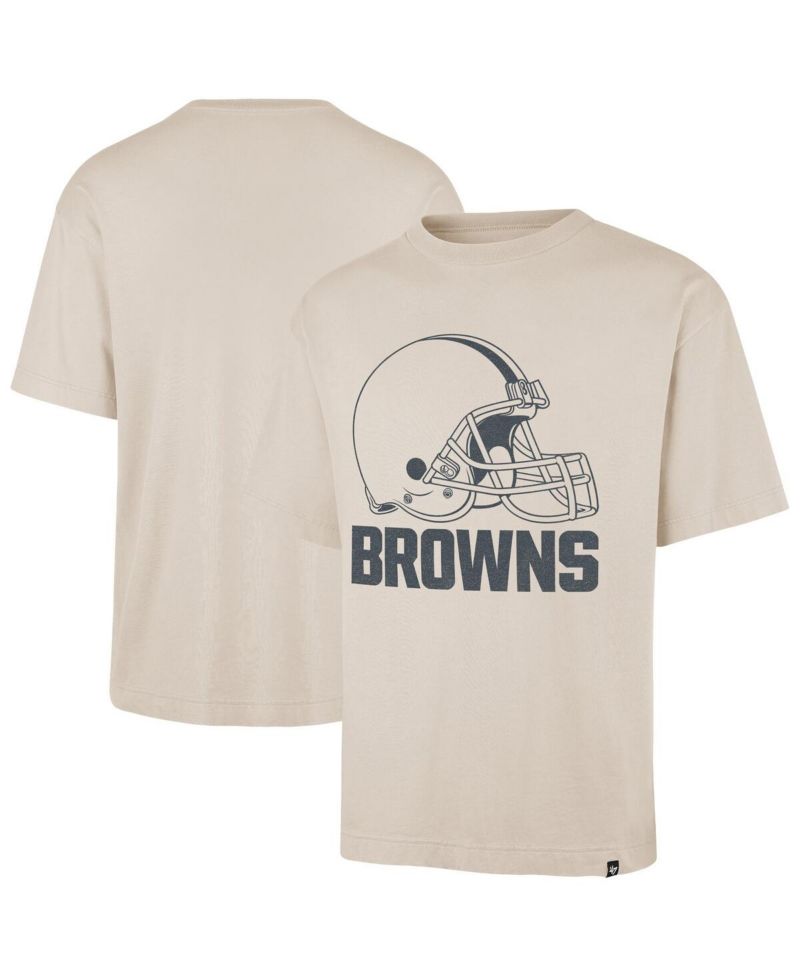 Men's Tan Cleveland Browns Bouldering Imprint Ravine Foundation T-Shirt