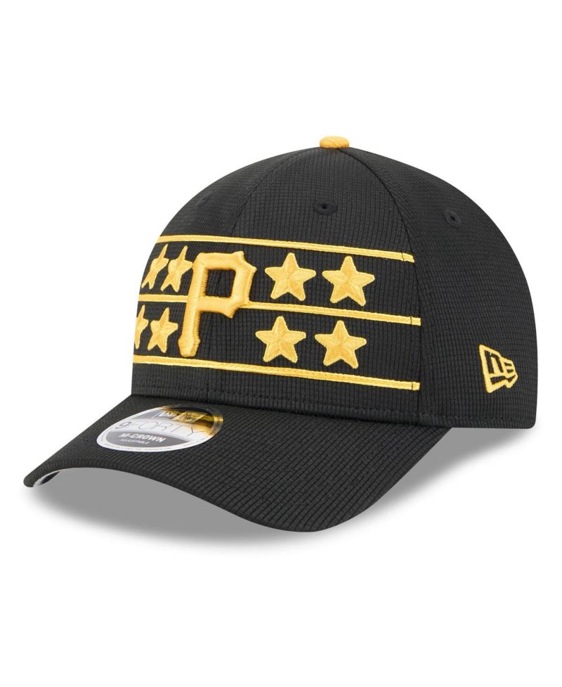 Men's Black Pittsburgh Pirates 2025 Batting Practice 9FORTY M-Crown Adjustable Hat