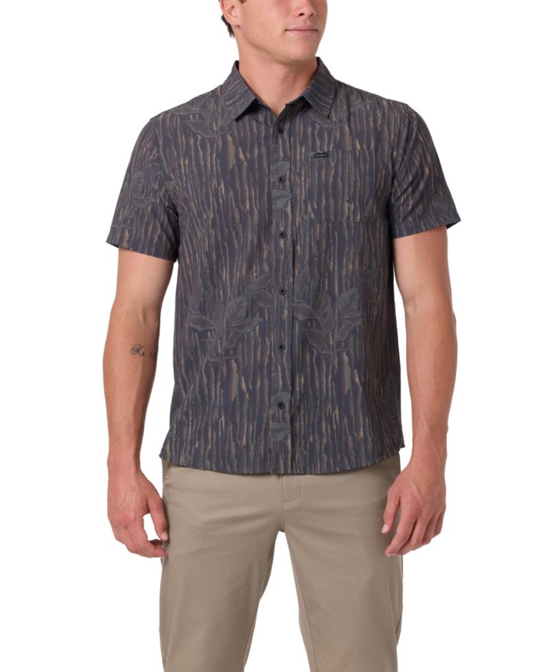 Men's Button-up Print Shirt