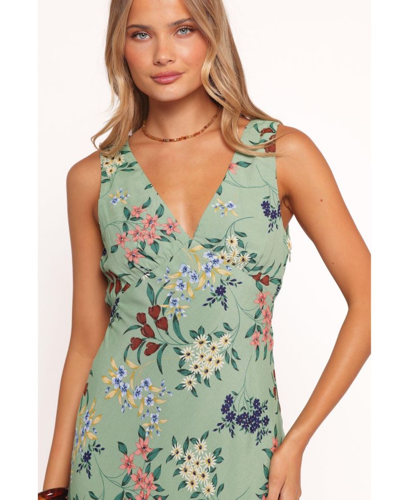 Women's Acilia Midi Dress - Sage Floral