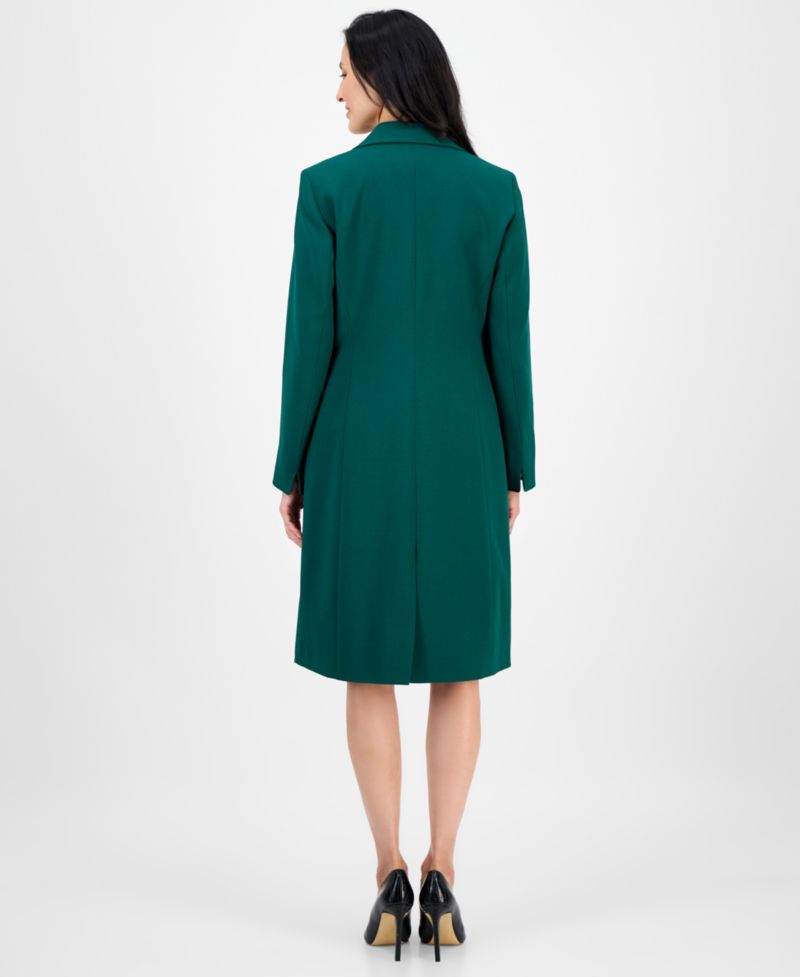 Women's Topper Jacket & Sleeveless 2 Piece Dress Suit, Regular & Petite
