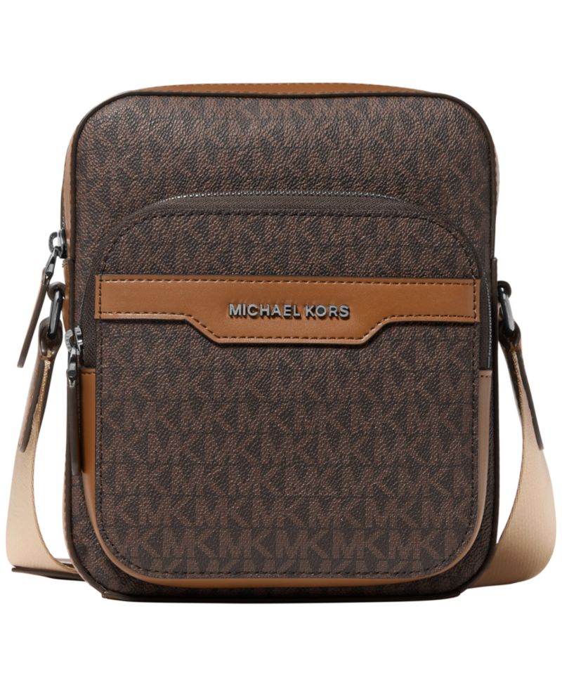 Мужская сумка через плечо Michael Kors с фирменным логотипом Hudson Mini от Michael Kors