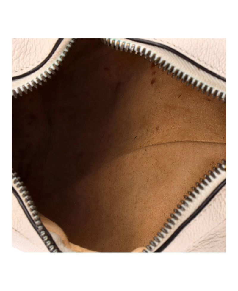 Small Aphrodite Zip Shoulder Bag Leather