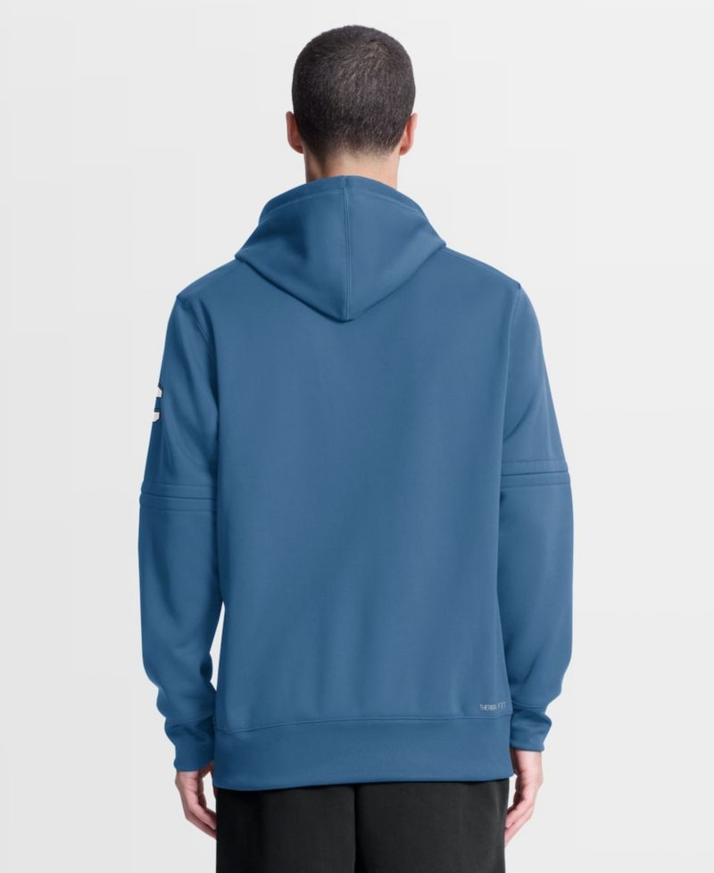 Men's Blue Washington Nationals Authentic Collection City Connect Therma-FIT Hoodie
