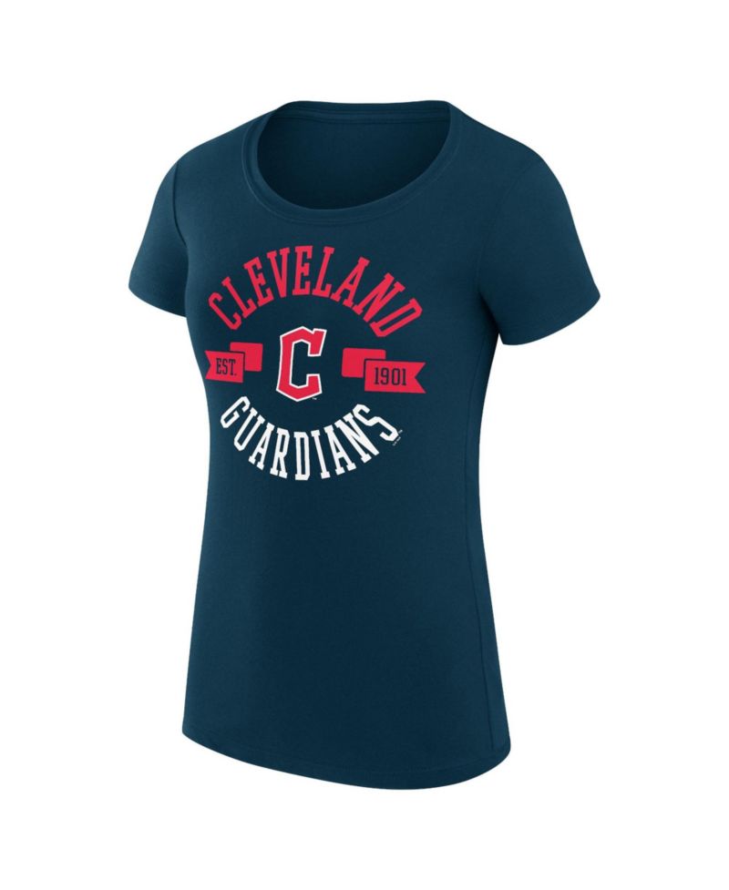 Women's Cleveland Guardians Super-Slim Fit Graphic T-Shirt