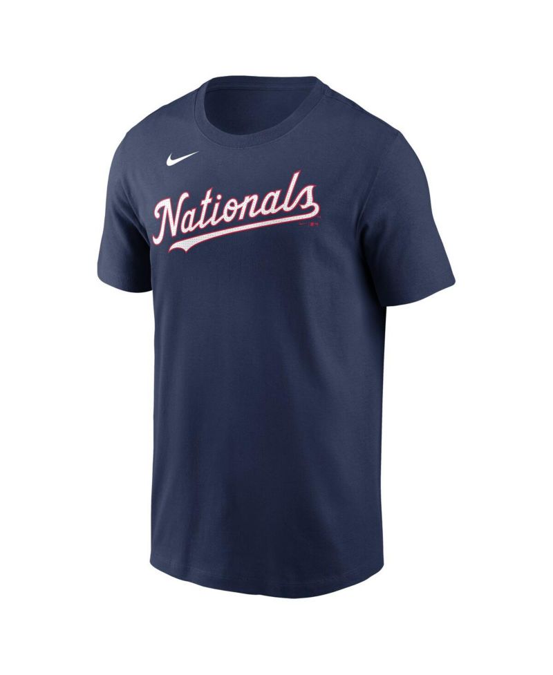 Men's Dylan Crews Navy Washington Nationals Fuse Name & Number T-Shirt