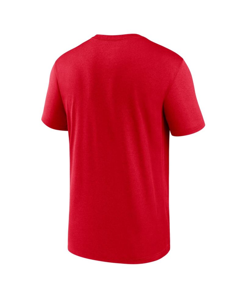 Men's Red Georgia Bulldogs Primetime Legend Football Icon Dri-FIT T-Shirt