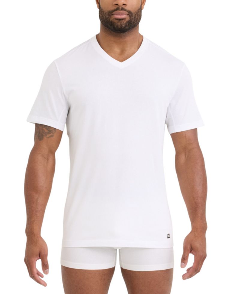 Men's DropTemp V-Neck Undershirts, 2-Pack