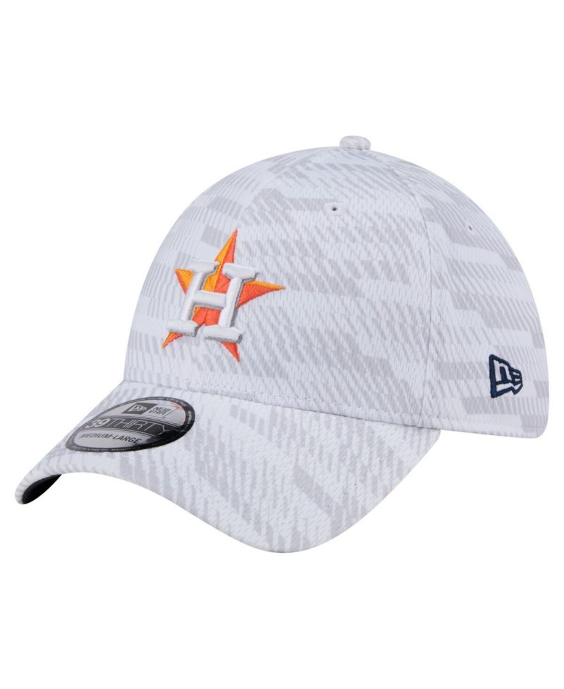 Men's White Houston Astros Graded 39THIRTY Stretch Fit Hat