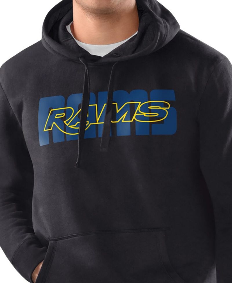 Men's Black Los Angeles Rams Rookie Hoodie