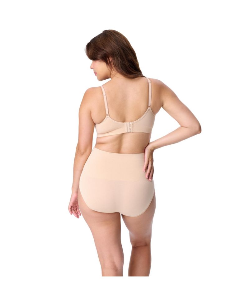 Maternity Seamless Postpartum Shaper Panty with Belly Support, 2-Pack