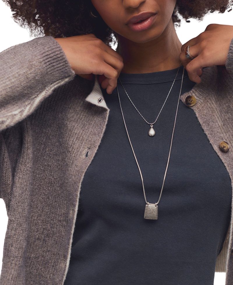 Women's Ottilie Cropped Scoop Neck Button-Up Cardigan Sweater