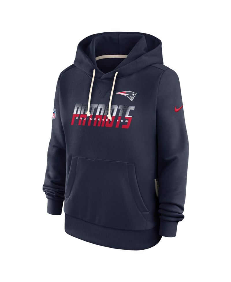 Women's Navy New England Patriots Sideline Standard Issue Dri-FIT Hoodie