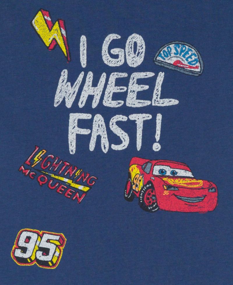 Toddler Boys' 12M-5T I Go Wheel Fast Short-Sleeve Graphic T-Shirt
