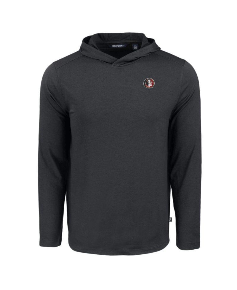 Men's Black Florida State Seminoles Coastline Epic Comfort Eco Recycled Long Sleeve Hoodie T-Shirt