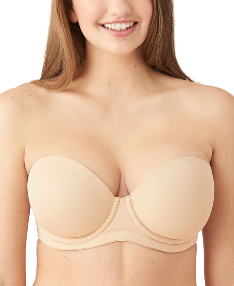 Red Carpet Full Figure Underwire Strapless Bra 854119, Up To I Cup