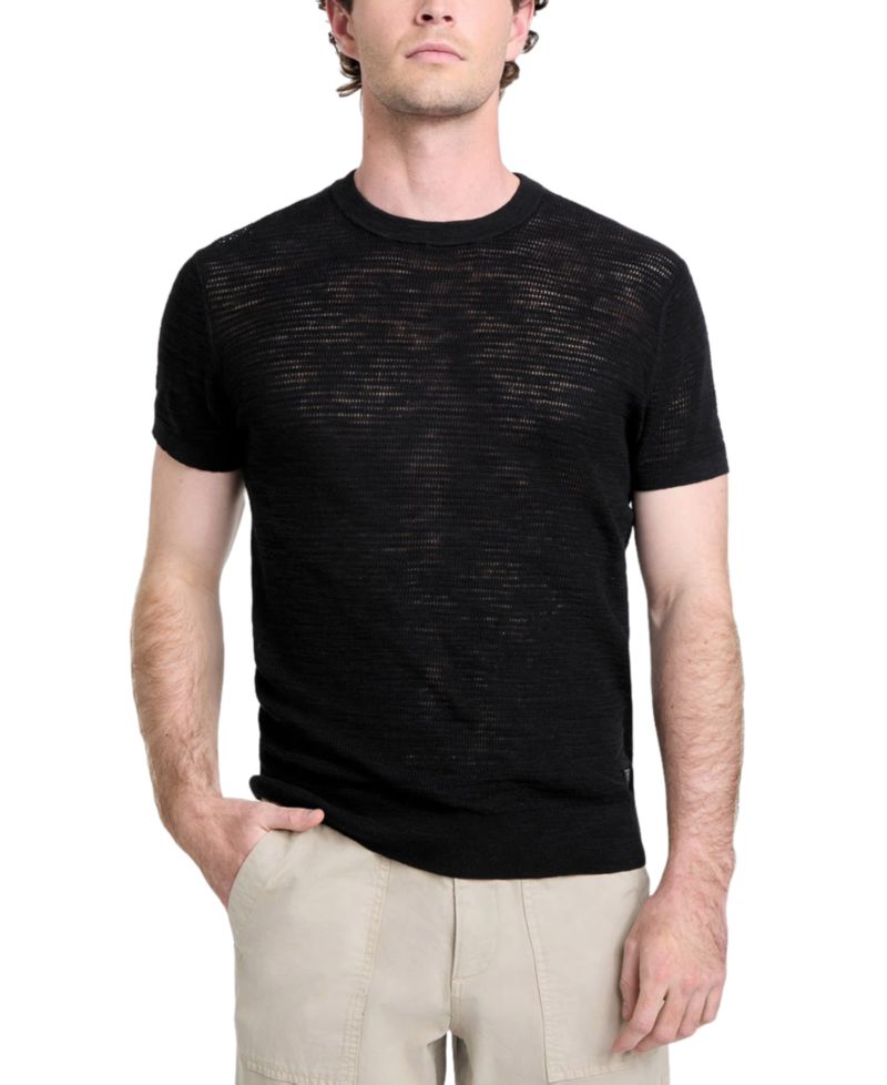 Men's Goodwin Textured Short-Sleeve Sweater