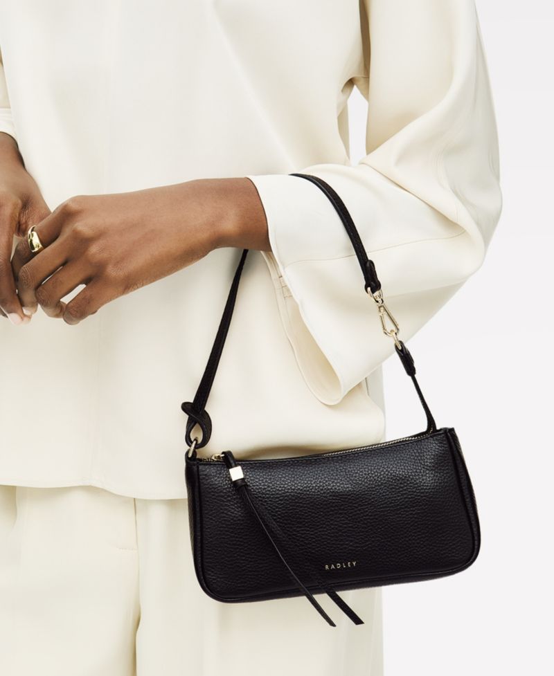 Carlton Close Mini Pebble Leather Shoulder Bag