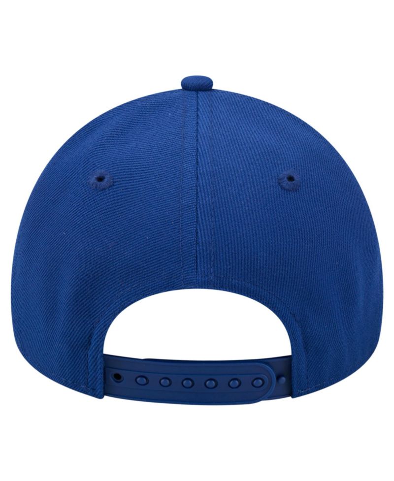 Big Boys and Girls Royal Milwaukee Brewers Cooperstown Logo 9FORTY A-Frame Adjustable Hat
