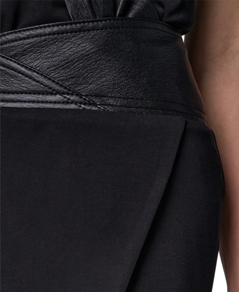 Women's Jersey Twist Wrap Skirt