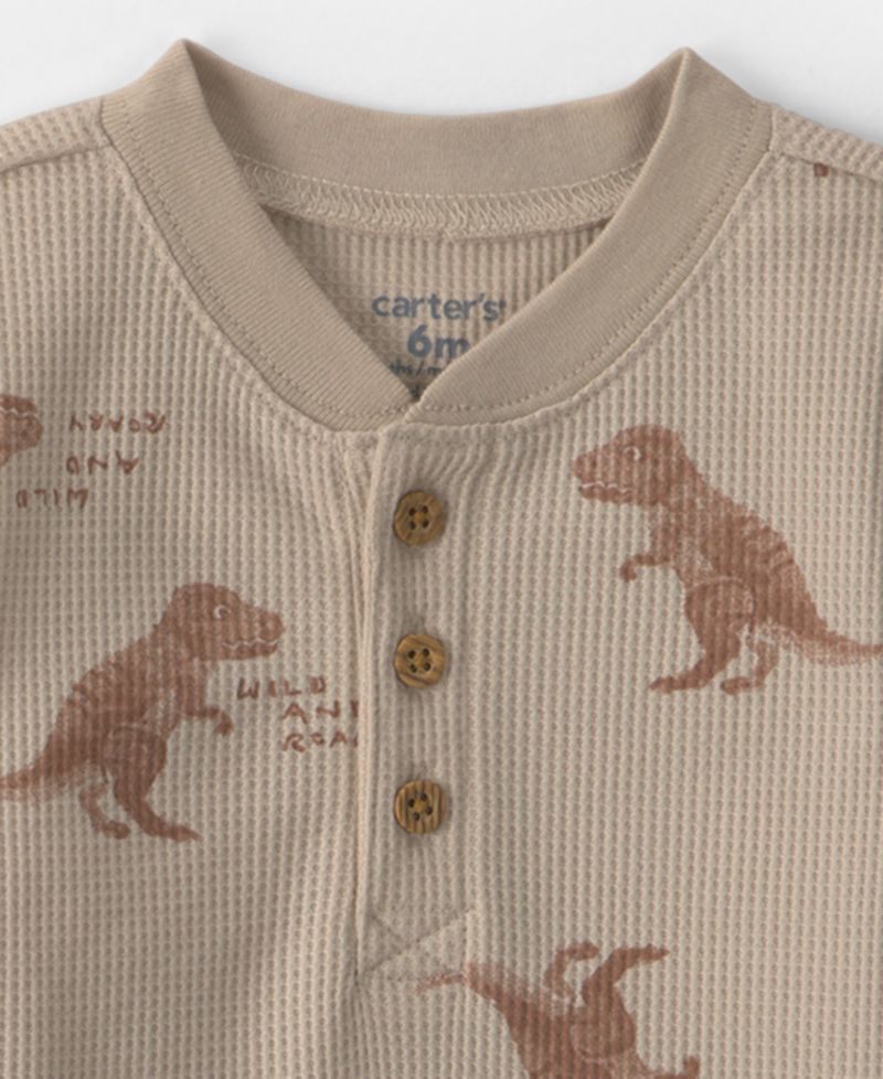 Baby Boys' Dinosaur Bodysuit and Pant, 2-Piece Set