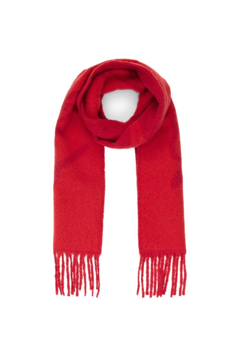 Women's Scarf With Fringes
