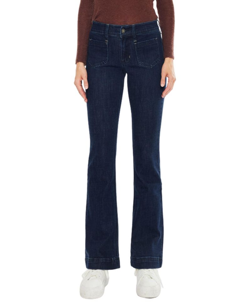 Women's Star Mid Rise Bootcut Jeans