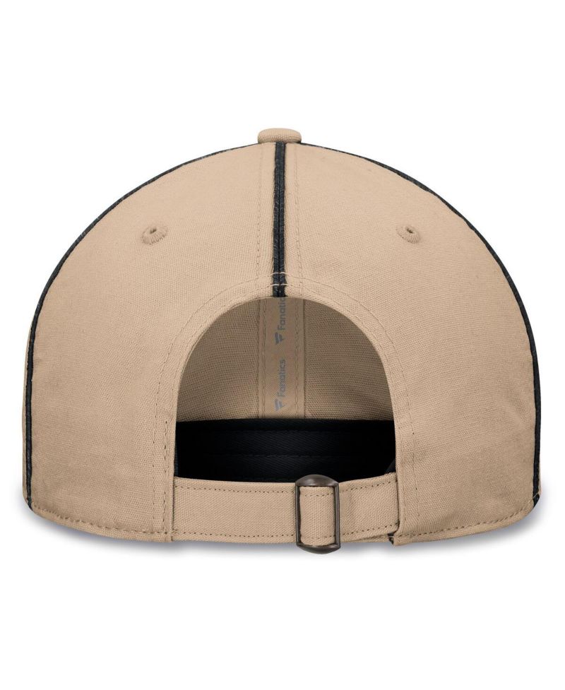 Men's Cream Boston Bruins Heritage Setoff Adjustable Hat