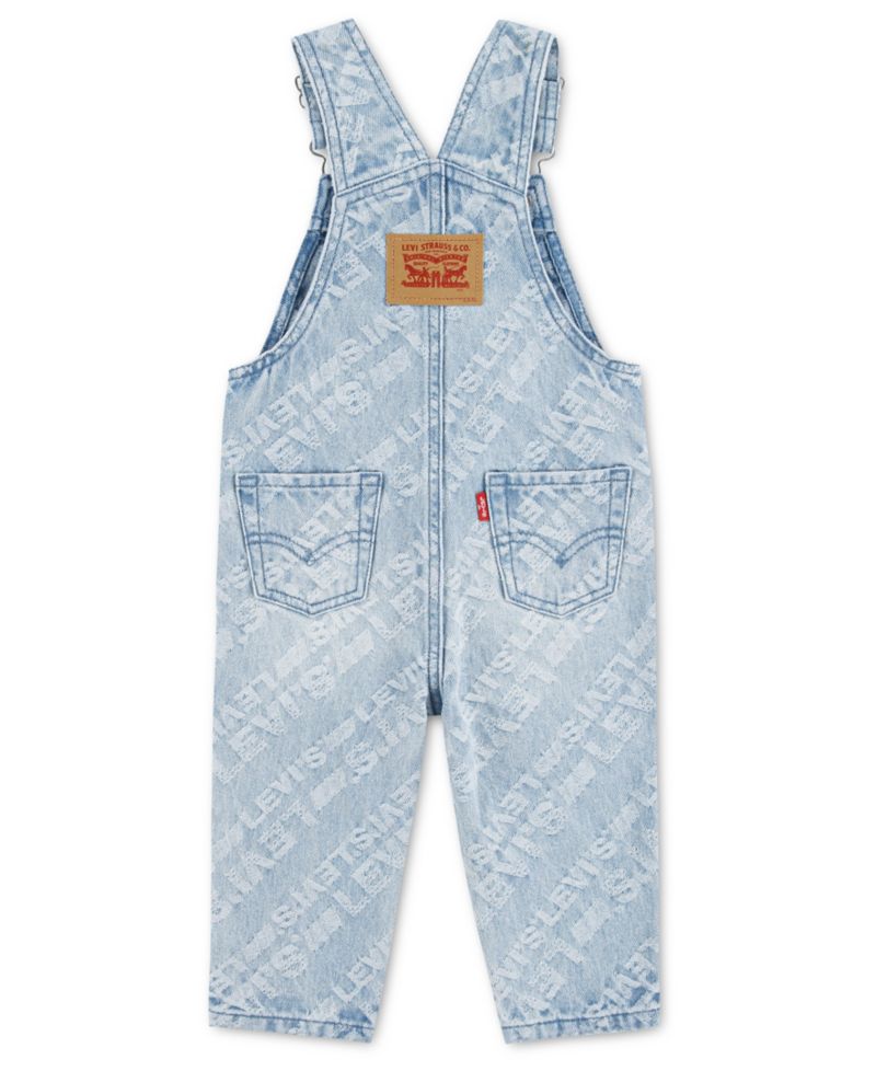 Baby Boys' Jacquard Denim Coverall