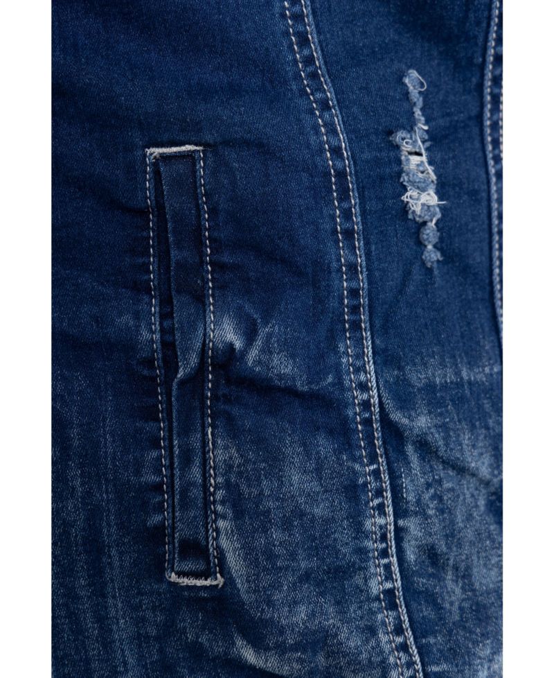 RAW X Men's Flex Distressed Denim Jacket