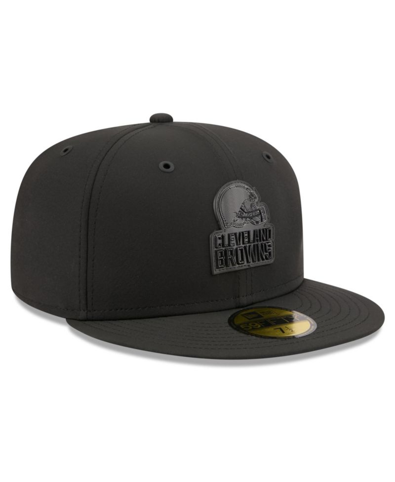 Men's Black Cleveland Browns 2026 Sideline 59FIFTY Fitted Hat