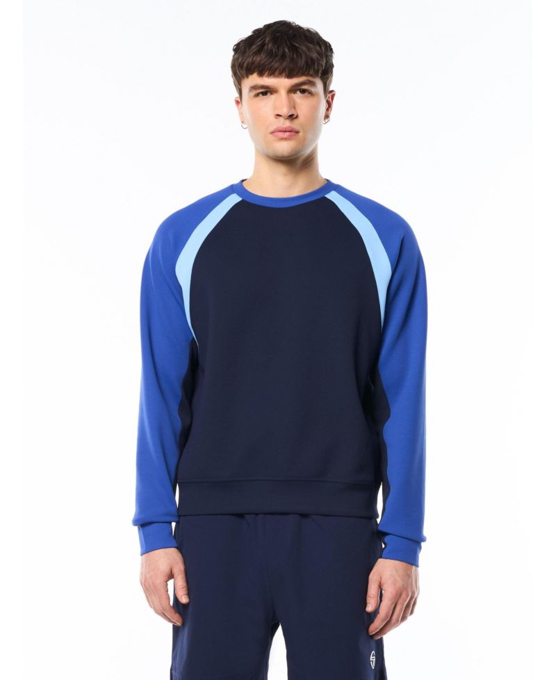Men's Long-Sleeve Regular-Fit Sportivo Crewneck