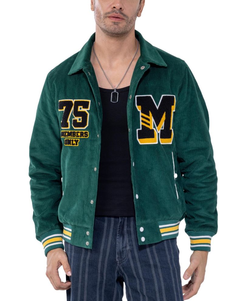Men's Corduroy Varsity Jacket
