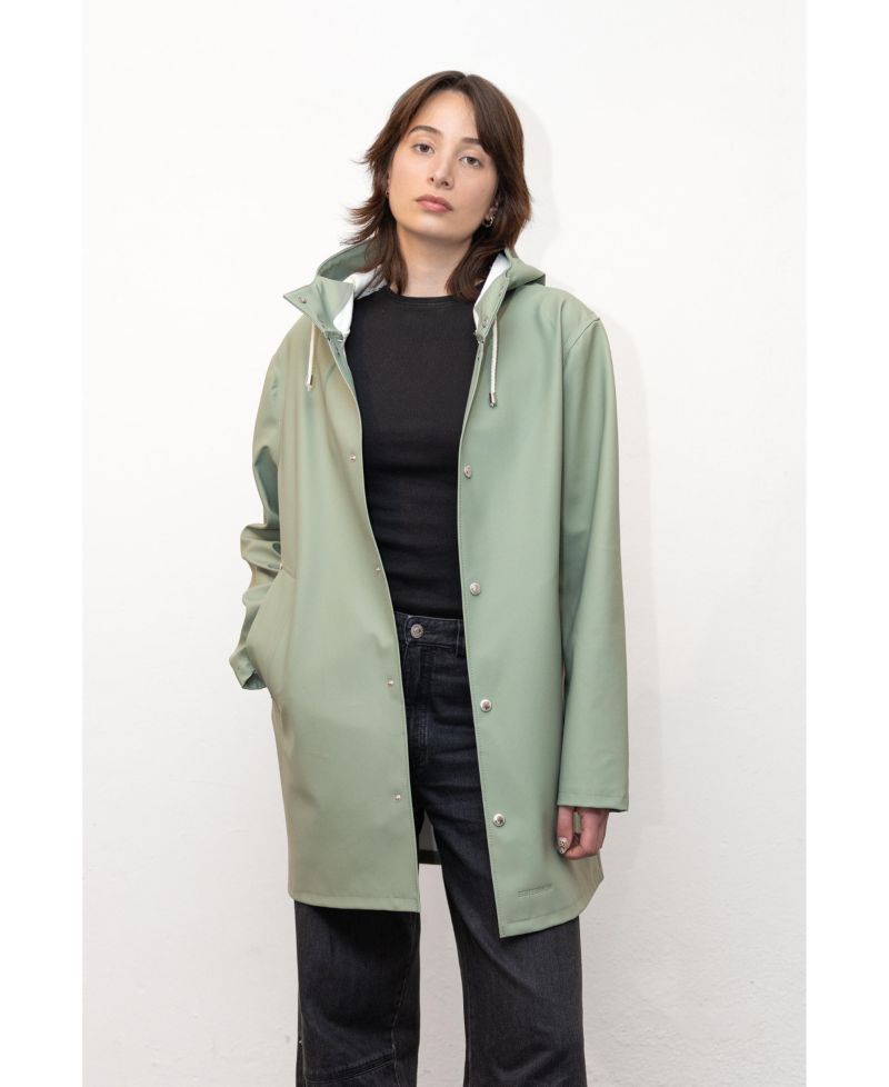 Stockholm Long Sleeve Hooded Raincoat