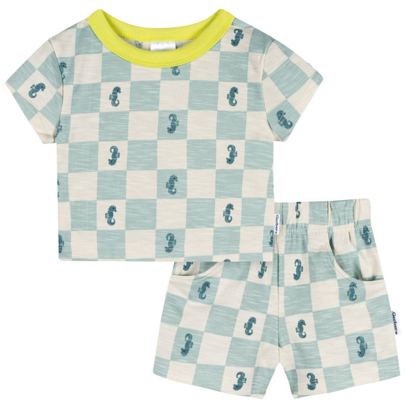 Baby Boys 2-Piece T-Shirt and Shorts Set